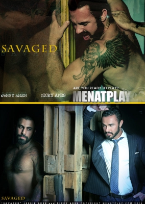 Savaged - Ricky Ares and Jessy Ares Capa